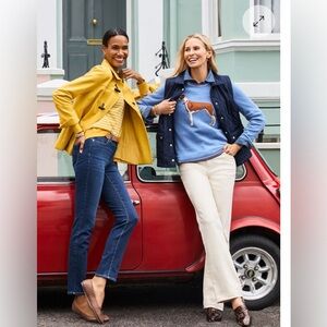 Talbots Crewneck Sweater Dog size XL petite fits like a large/oversized medium